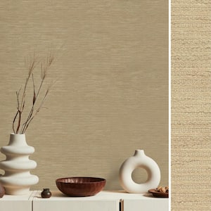 Vintage Cream Textured Non-Pasted Wallpaper Roll (Covers 15.33 Sq. Ft.)