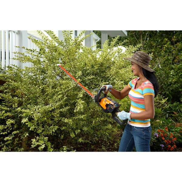 Worx - 24 in. 56V Max Lithium-Ion Cordless Hedge Trimmer