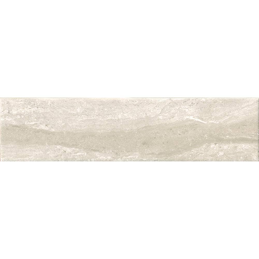 Take Home Tile Sample - Marmi Grigio Gray 4 in. x 16 in. Glossy Ceramic Gray Subway Tile price history on PriceWatchPro