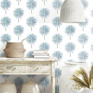 28.29 sq. ft. Cat Coquillette Fun Fronds Peel and Stick Wallpaper