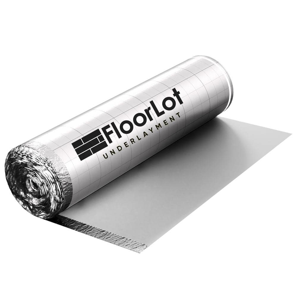 SilverPlus 200 sq. ft Rolls 43 in. W x 56 ft. L x 3 mm T Enhanced Underlayment for Laminate and Engineered Wood Floors price history on PriceWatchPro