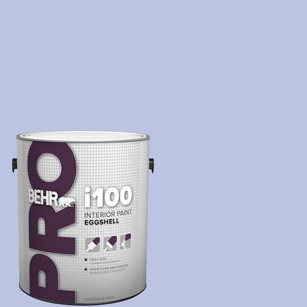 BEHR PRO 1 gal. #600A-3 California Lilac Eggshell Interior Paint