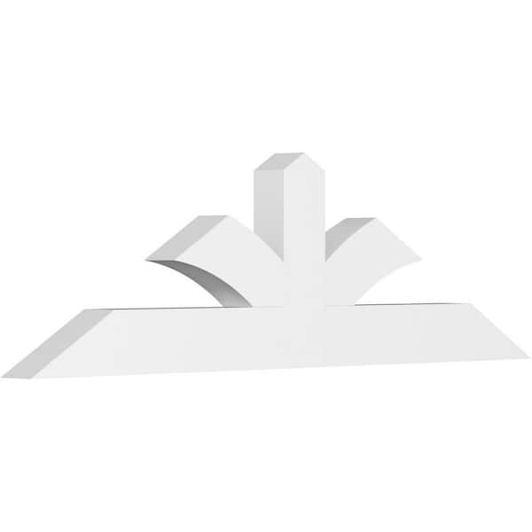 Ekena Millwork Richland 72 in. W x 21 in. H x 4 in. D Signature Polyurethane Bracket