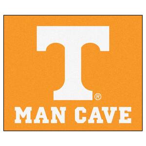 University of Tennessee Orange Man Cave 5 ft. x 6 ft. Area Rug