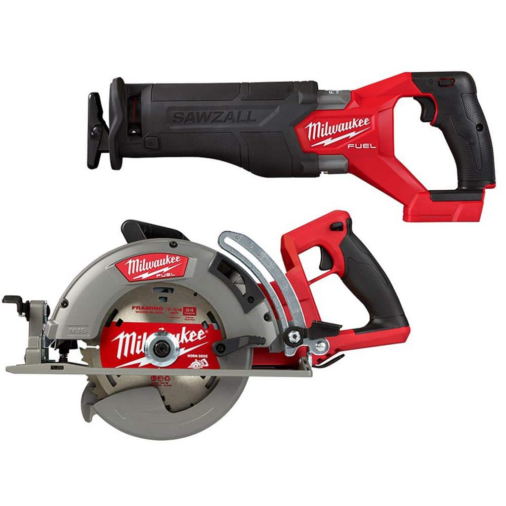 Have a question about Milwaukee M18 FUEL 18V Lithium-Ion Cordless 7-1/4 in.  Rear Handle Circular Saw with M18 FUEL SAWZALL Reciprocating Saw? Pg  The Home Depot