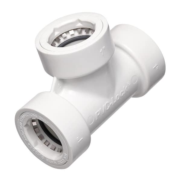 Orbit 1 in. PVC-Lock Tee