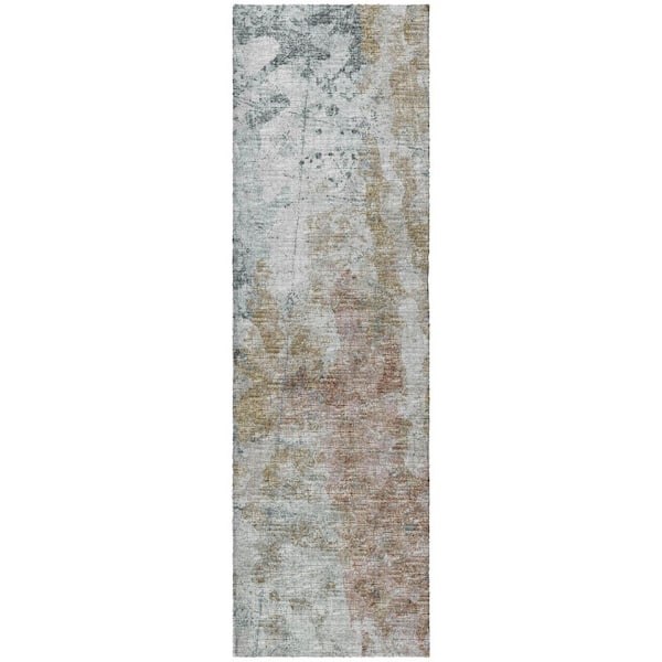 Dream Shag Premium Machine Washable Abstract ADS68 Multi 2 ft. x 7 ft. Runner Rug