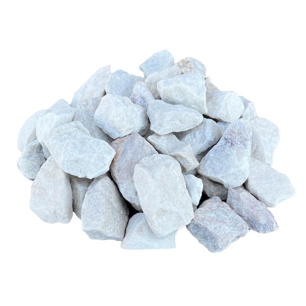 Classic Stone 10 cu. ft. Premium White Marble Chips Decorative Stone