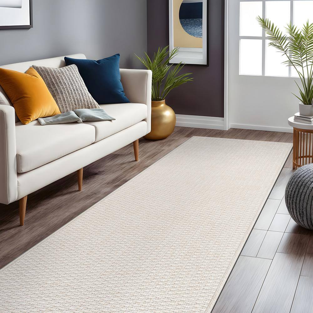 Wooly Bone 9 ft. x 12 ft. Solid Indoor Area Rug - thumbnail 6