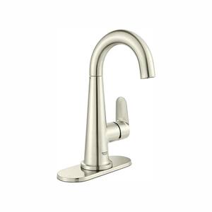 Grohe 20 424 Fairborn Centerset Bathroom Faucet with SilkMove/® Free Metal Pop- Starlight Chrome