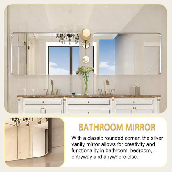 Vintage Wall Mirror Mirror Bedroom Bathroom Makeup Mirror Wall