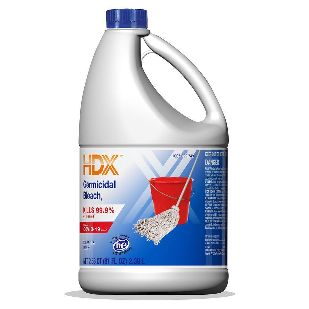 81 oz. Regular Concentrated Liquid Disinfecting Bleach Cleaner (3-Pack)