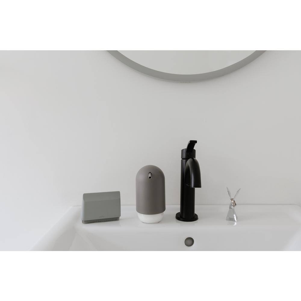 Gray Soft-Touch Modern Automatic Soap Dispenser