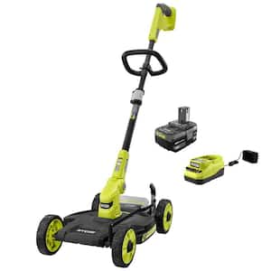 ONE+ 18V 12 in. Cordless Mower with 4.0 Ah Battery and Charger