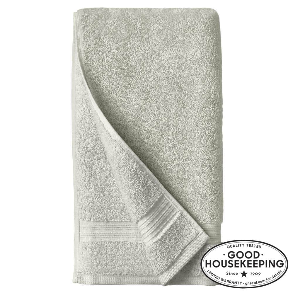 Purly Indulgent Egyptian Cotton Hand Wash Cloths Towels Set 4 PIECE Hedge  Green 
