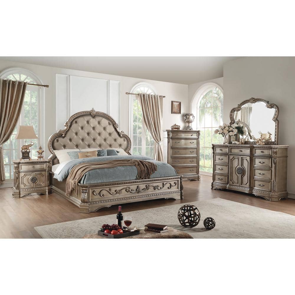 Northville Traditional Full-Length Wood Composite Mirror with Beveled Edge