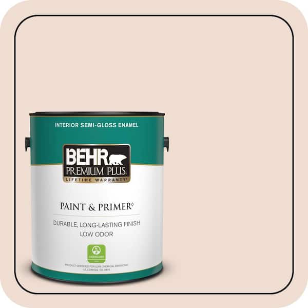 BEHR PREMIUM PLUS 1 gal. #760A-2 Palatial Semi-Gloss Enamel Low Odor Interior Paint & Primer