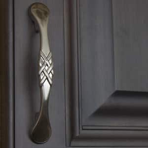 3 in. Center-to-Center Satin Nickel Braided Cabinet Pulls (10-Pack)