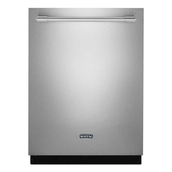 Maytag 24 in. Fingerprint Resistant Stainless Steel Top Control Built-In Tall Tub Dishwasher, 47 dBA