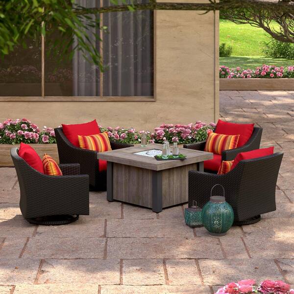 Sunbrella fire outlet pit set