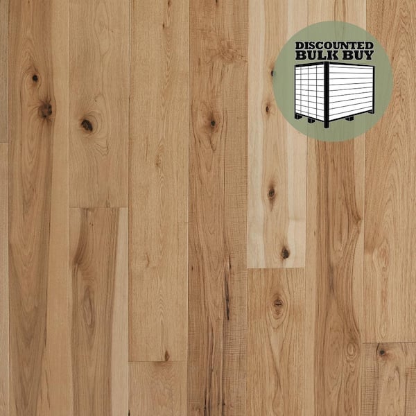 Farrow Hickory 1/2 in. T x 7.5 in. W Tongue and Groove Wire Brushed Engineered Hardwood Flooring (1399.05 sqft/pallet)