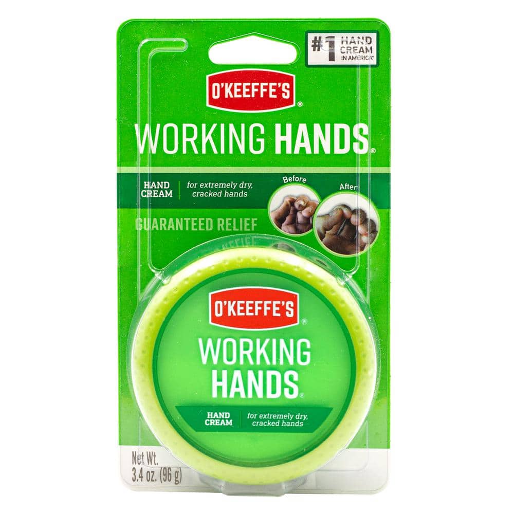 O'Keeffe's Working Hands Moisturizing Hand Soap, 12 oz Pump, Unscented,  (Pack of
