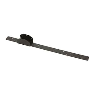 Evolution Steel Black Deck Stair Framing Strap