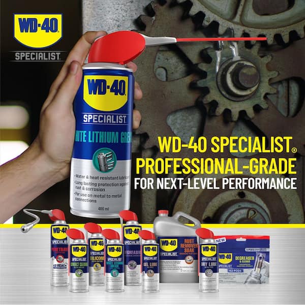 WD-40 300615 Specialist White Lithium Grease 10 oz
