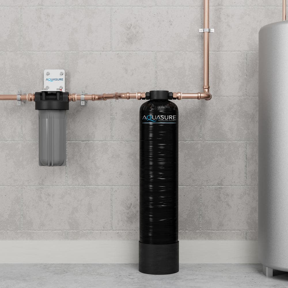 Serene Lite Black Whole House Water Filtration System
