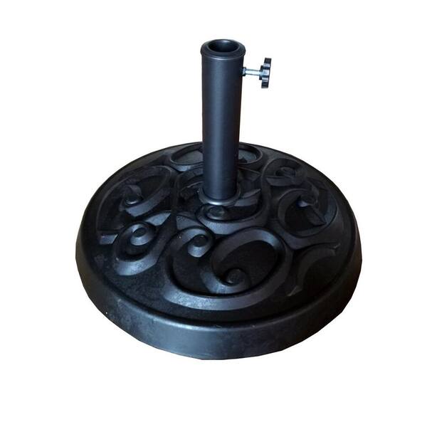Tatayosi 33 lbs. Aluminium Patio Umbrella Base in Black