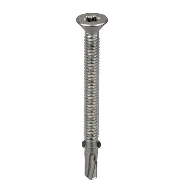#12 2-1/2 in. Hex SDS Galvanized Screws (Bag of 250)