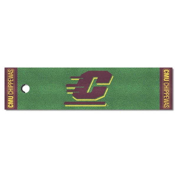 FANMATS 1.5 ft. x 6 ft. Idaho Vandals Putting Green Mat