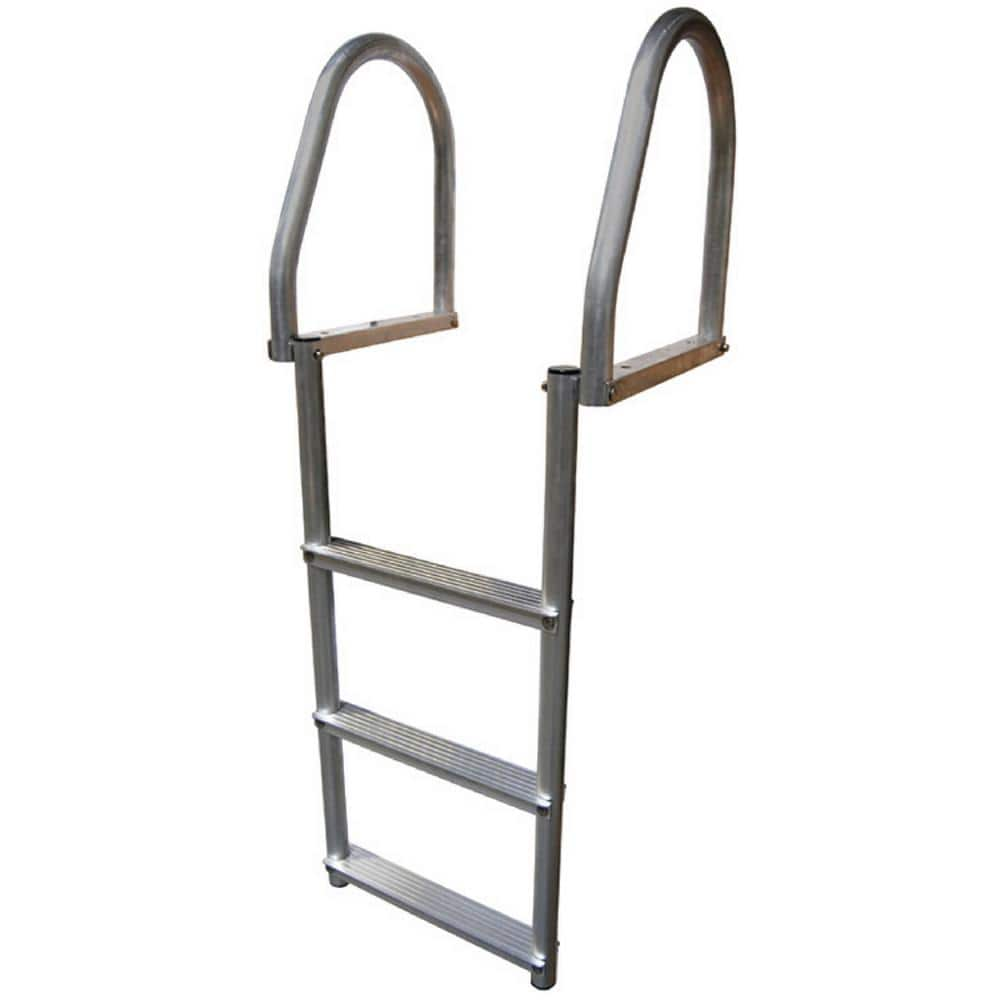 Dock Edge 4-Steps Eco Fli-Up Dock Ladder DE2174F - The Home Depot