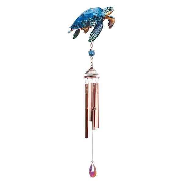 21 in. Long Sea Turtle-Seabed Wind Chime