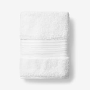 Legends Regal White Solid Egyptian Cotton Bath Towel