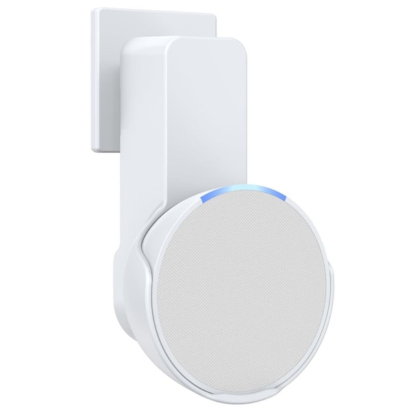Wall Mount for Echo Pop No Drill Needed Alexa Speaker Holder Stand Hidden Cable Storage White Black Green Purple