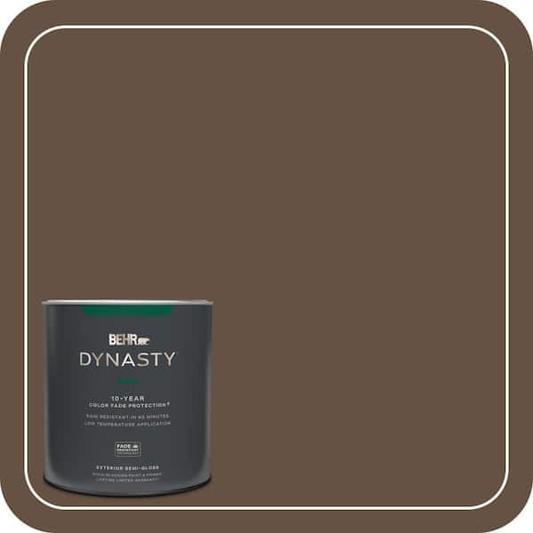 BEHR DYNASTY 1 qt. #ECC-20-3 Hickory Grove Semi-Gloss Exterior Stain-Blocking Paint & Primer