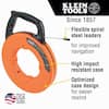 Klein Tools 50 ft. Non-Conductive Fiberglass Fish Tape 56370 - The Home  Depot