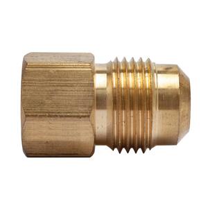 thumbnail image 2 of 3/8" Flare X FIP Brass Adapting Coupling At 2 of 13