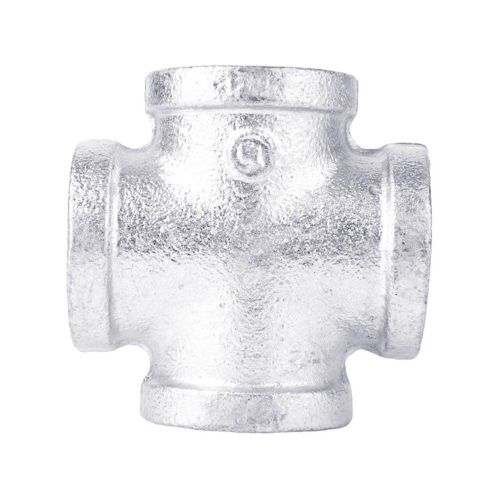 1 in. Galvanized Iron Cross Fitting price history on PriceWatchPro