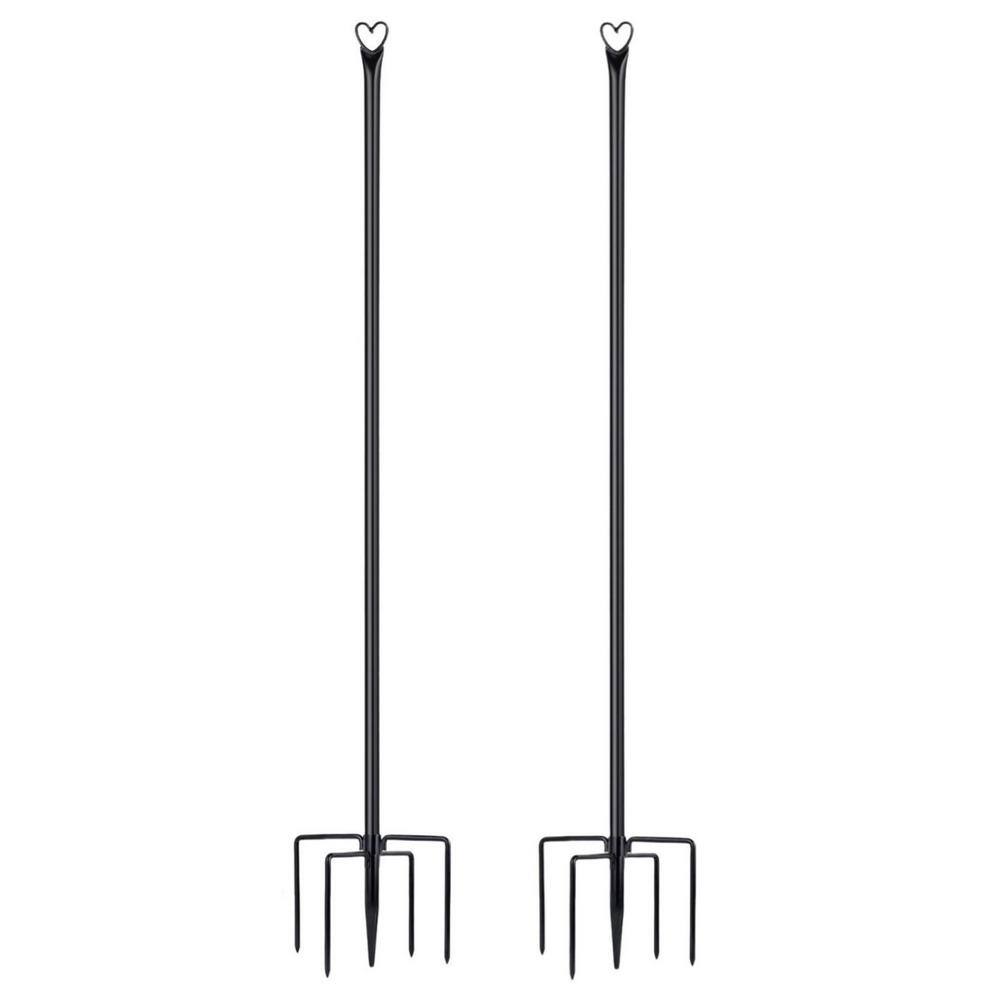 9.8 ft. Steel Outdoor String Light Heart Poles Flagpole (2-Pack) price history on PriceWatchPro