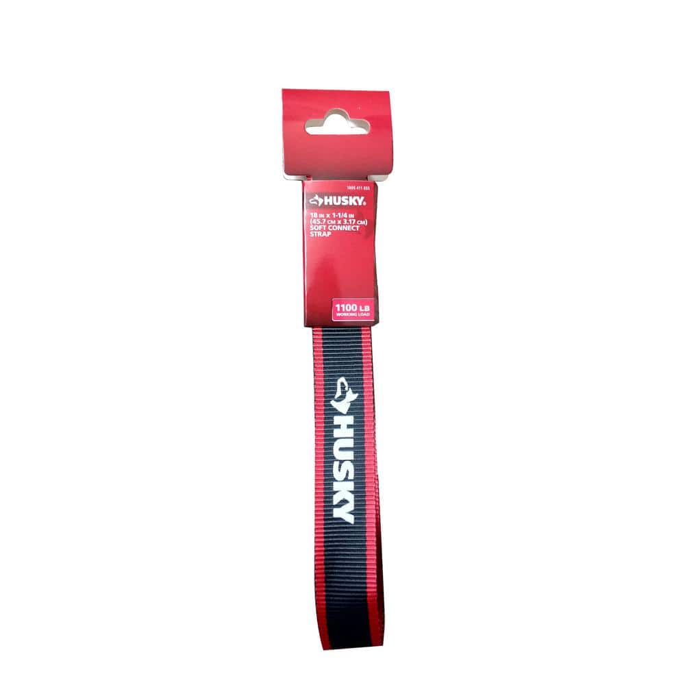 Husky 18 in. x 1-1/4 in. Soft Loop Strap (1-Pack) FH1084T - The