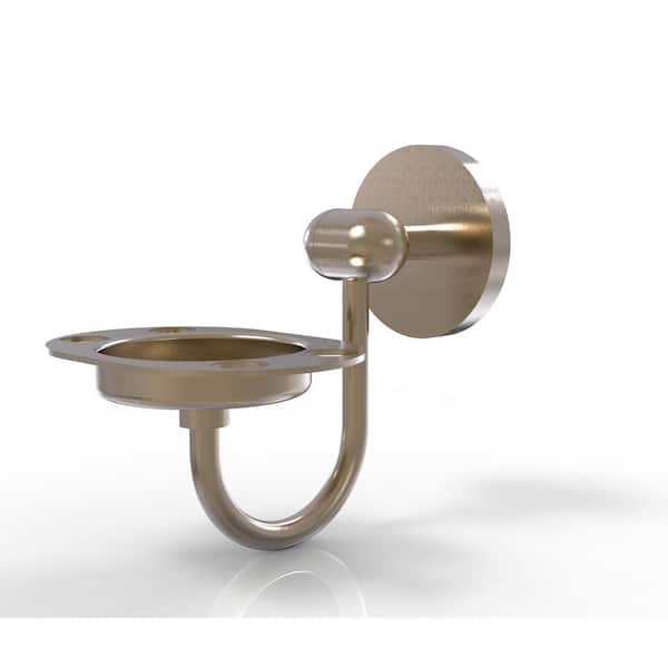 Allied Brass Tango Tumbler and Toothbrush Holder in Antique Pewter