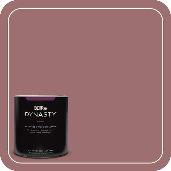 BEHR DYNASTY 1 qt. #150F-5 Mulled Wine Eggshell Enamel Interior Stain-Blocking Paint and Primer