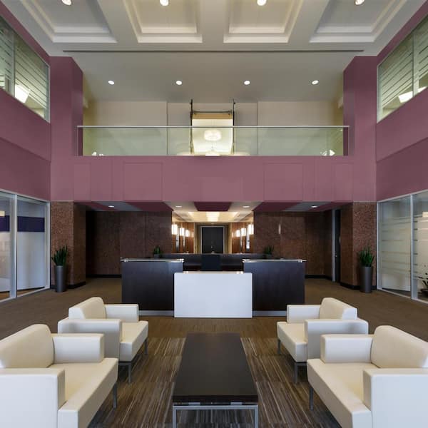 1 gal. #100D-7 Maroon Eggshell Interior Paint