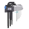 Capri Tools Innensechskantschlüssel Set – SAE, Langer Arm, Kugelende, Aus S2-Stahl