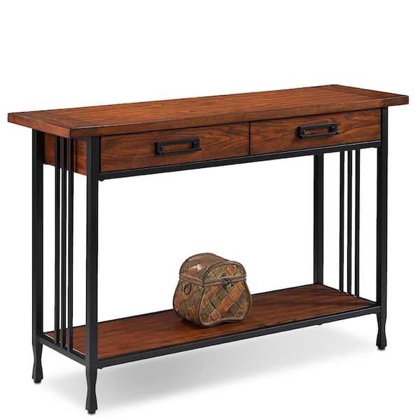 Leick home narrow sofa table with shelf hotsell
