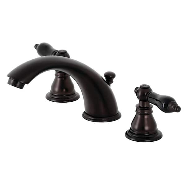 Kingston Brass Duchess 8 in. Widespread 2-Handle Bathroom Faucet in Oil ...