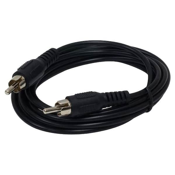 GE 6 ft. Audio Cable - Black