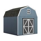 Installed Braymore 10 ft. x 16 ft. Wooden Shed with Driftwood Shingles